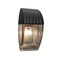 Besa Lighting Costaluz, Aqua Series Wall Sconce, Black/Smoke Bubble, 1x75W Incandescent AQUACP-SM-BK - alternate 1